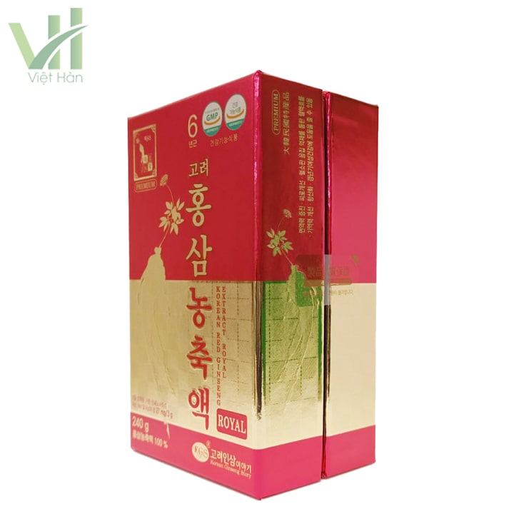 Góc sản phẩm cao hồng sâm Hàn Quốc - 240 gram KGS
