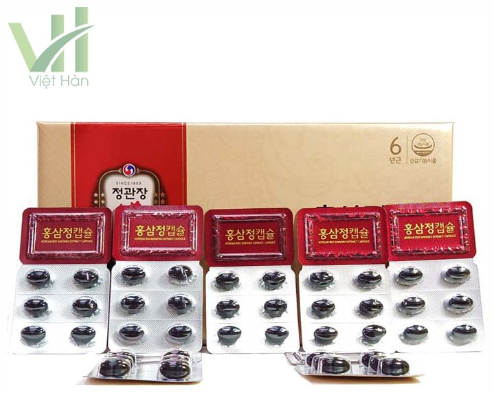 <em>Sản phẩm viên hồng sâm chính phủ Hàn Quốc KGC 150 viên x 2 hộp</em>
