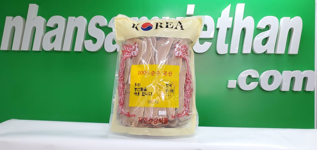 Hình ảnh: Nấm linh chi Hàn Quốc thái lát 1 kg
