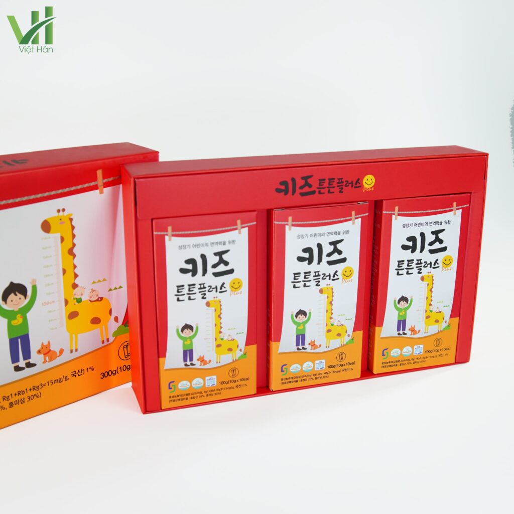 Hình ảnh: Bên trong sản phẩm nước Hồng Sâm Baby Daesan Hàn Quốc