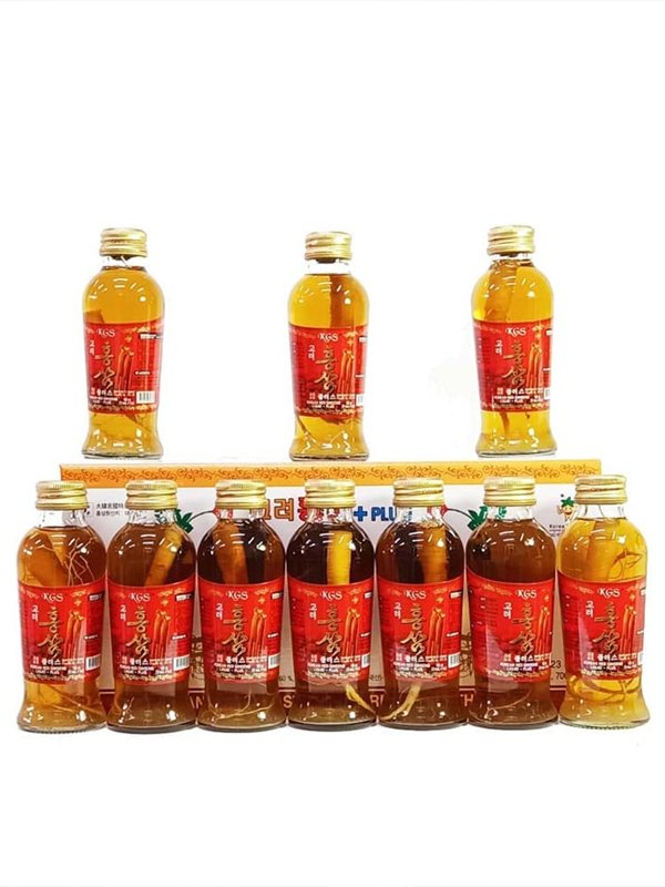 nước hồng sâm hàn quốc 10 chai